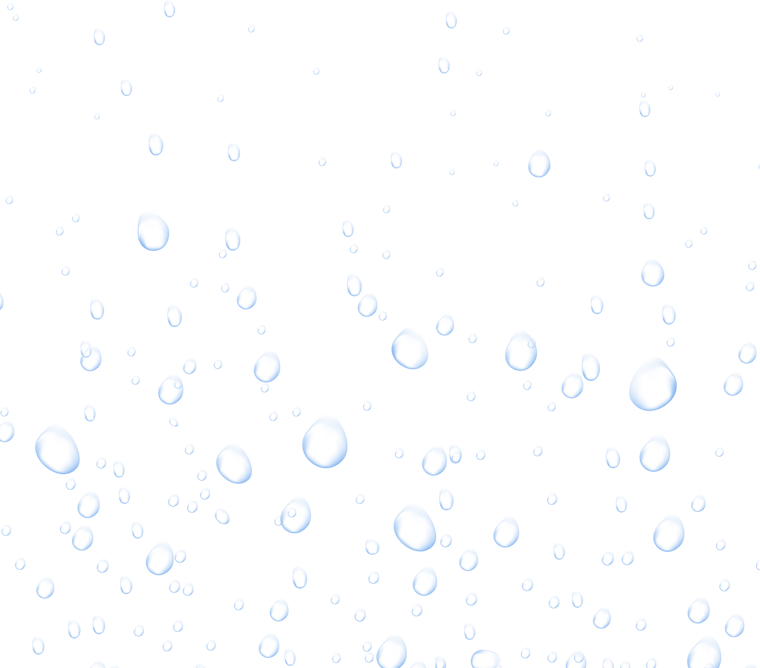 Water drops. Water fizzing bubbles